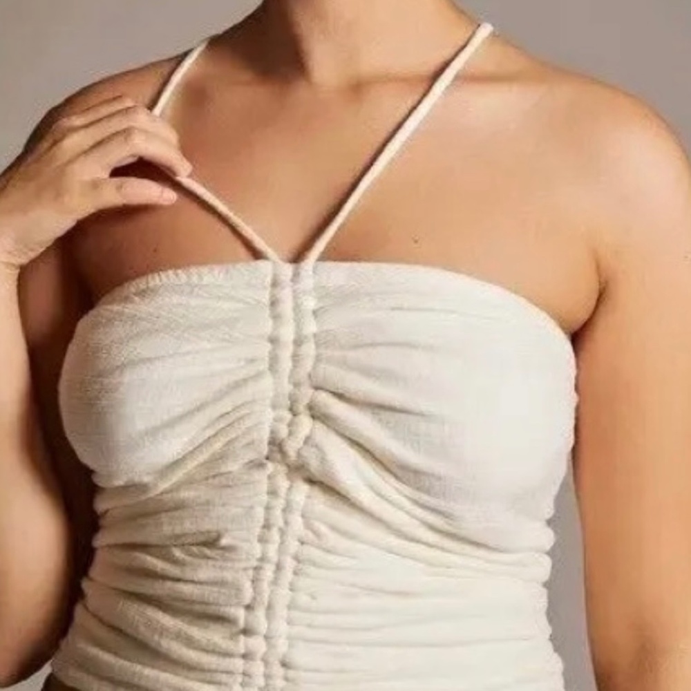 Anthropologie XS Halter Top